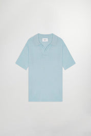 NN07 Mens Ryan Polo Shirt Medium Winter Sky Blue