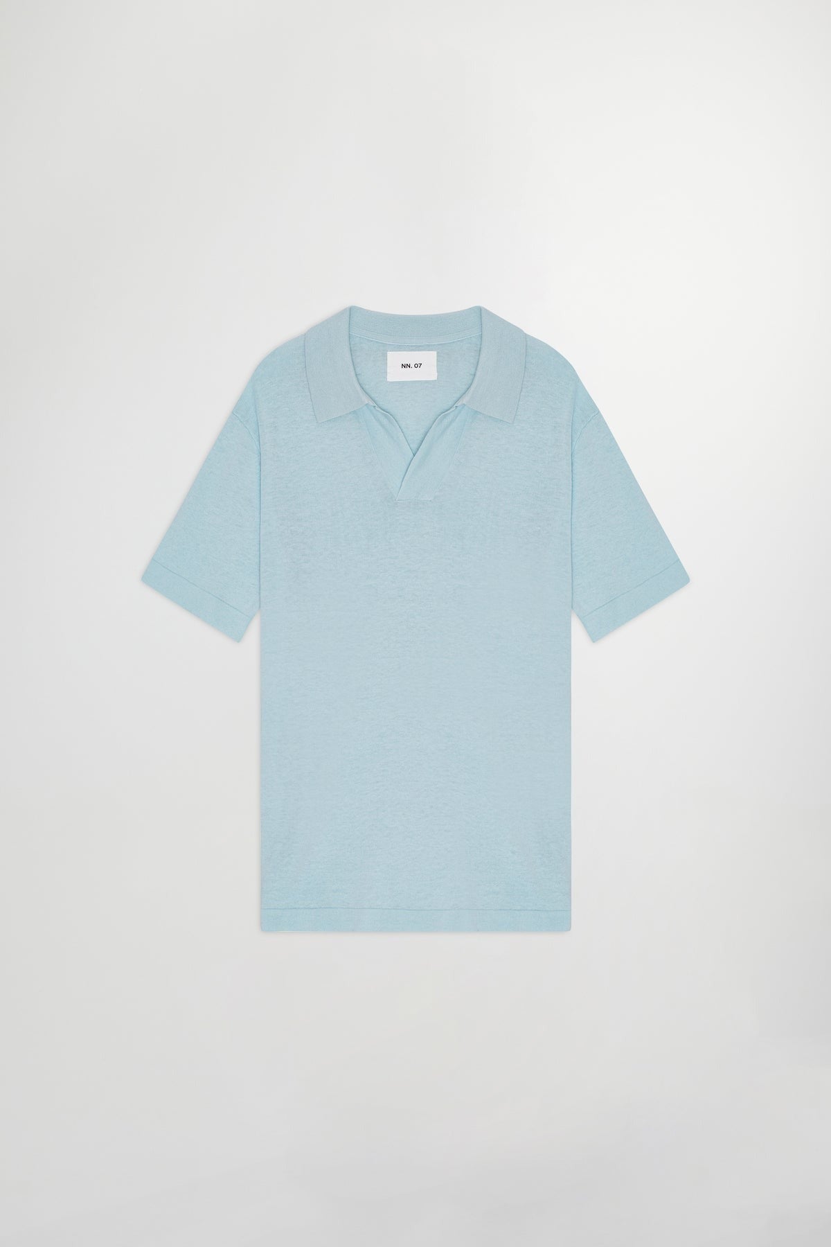 NN07 Mens Ryan Polo Shirt Small Winter Sky Blue