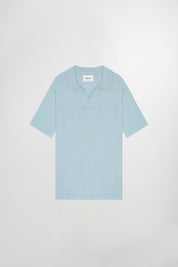 NN07 Mens Ryan Polo Shirt Small Winter Sky Blue