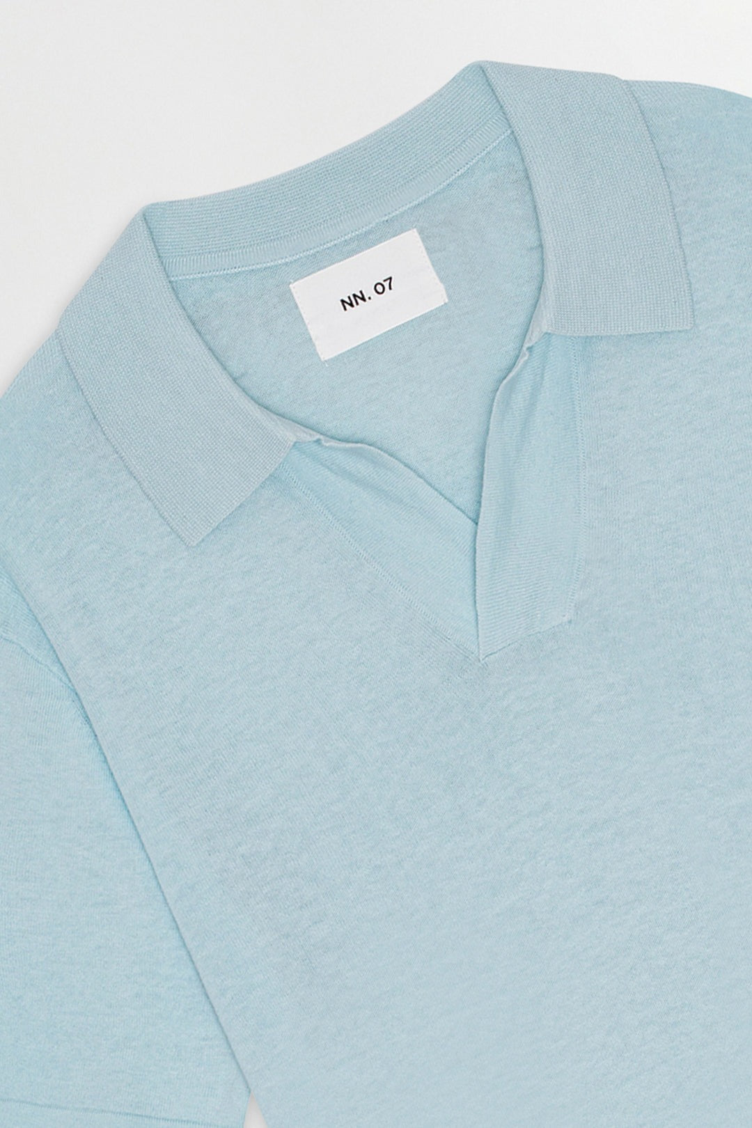 NN07 Mens Ryan Polo Shirt Small Winter Sky Blue