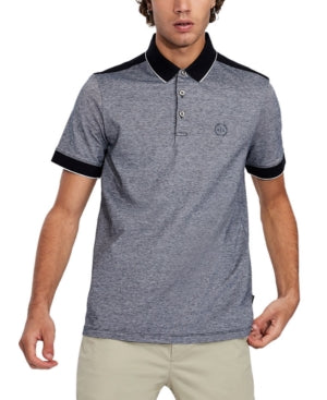AX Armani Exchange Men Classic fit Short Sleeve Polo Shirt XXL Blue