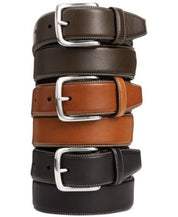 Cole Haan Burnished Edge Leather Belt ESPRESSO Brown Size 32 REG