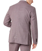 Tallia Mens Slim Fit Suit Jacket Blazer 42 R Purple Solid