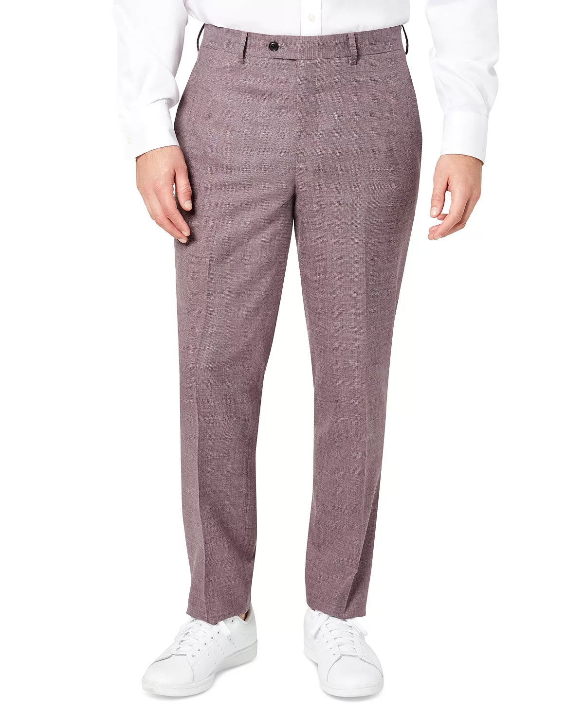 Tallia Mens Slim Fit Berry Stripe Wool Blazer 40R