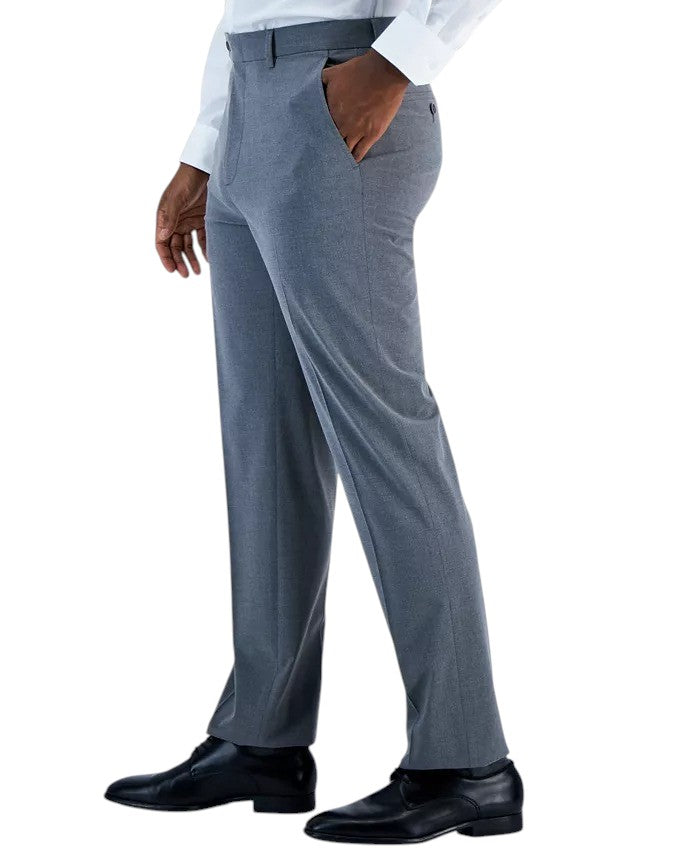 Vince Camuto Mens Slim fit Dress Pants 36 / 32 Grey Solid