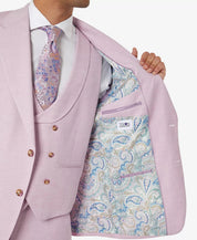 Tayion Collection Mens Pink Suit Jacket Size 46R