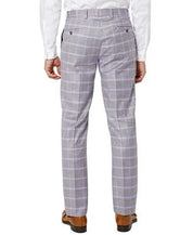 Sean John Mens Classic-Fit Patterned Suit Pants Grey 40 x 30