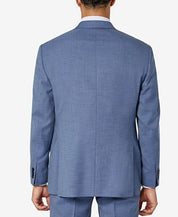 Sean John Classic-Fit Suit Jacket Blue Solid 40S