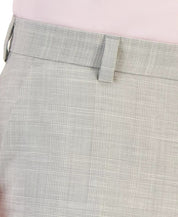 Hugo Boss Men's Modern-Fit Check-Print Superflex Dress Pants Size 36 Grey Plaid