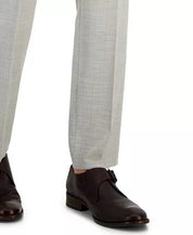 Hugo Boss Men's Modern-Fit Check-Print Superflex Dress Pants Size 40 Grey Plaid