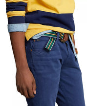 Polo Ralph Lauren Men's Varick Slim Straight Jeans 40 x 32 Light Navy Blue