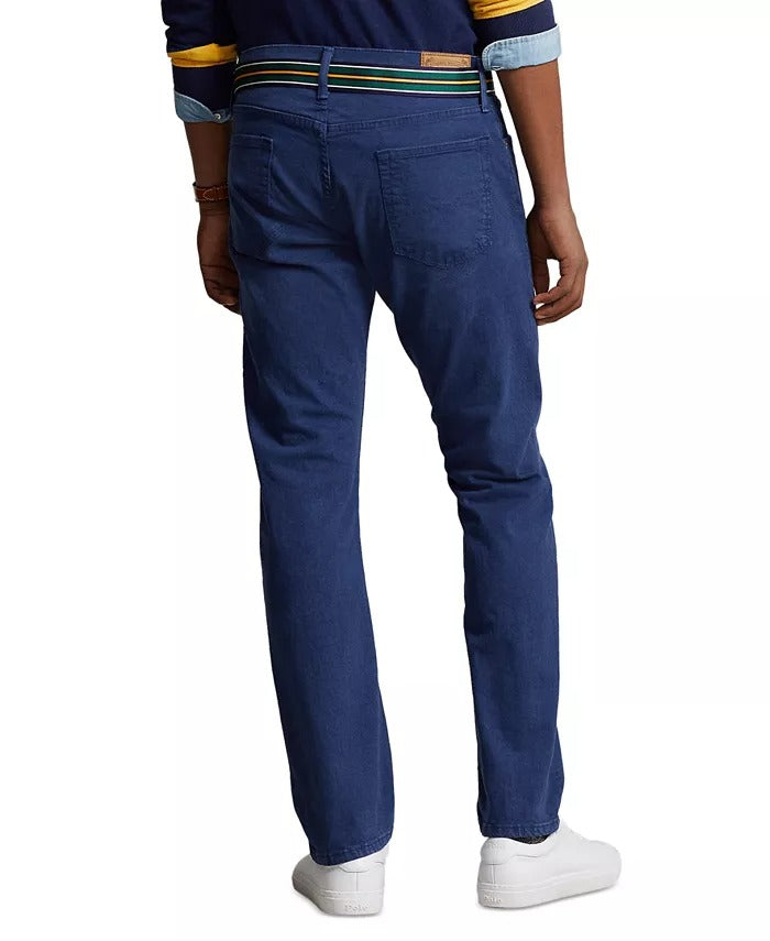 Polo Ralph Lauren Men's Varick Slim Straight Jeans 40 x 32 Light Navy Blue
