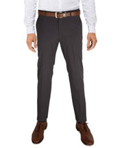 Tommy Hilfiger Mens Modern fit Dress Pants 44 / 30 Charcoal Grey Solid