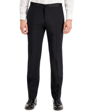 HUGO BOSS Men's Regular Fit Griffin Tuxedo Pants Black 38 x 32