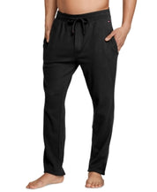Tommy Hilfiger Men's Solid Thermal Pajama Pants Black XL