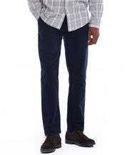 Barbour Men's Neuston Moleskin Pants City Navy Size 36 x 34 NAVY