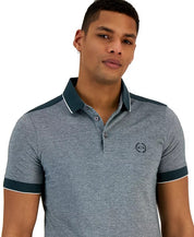 AX Armani Exchange Mens Pique Cotton Polo Shirt Green Gables 2XL XXL Slim Fit