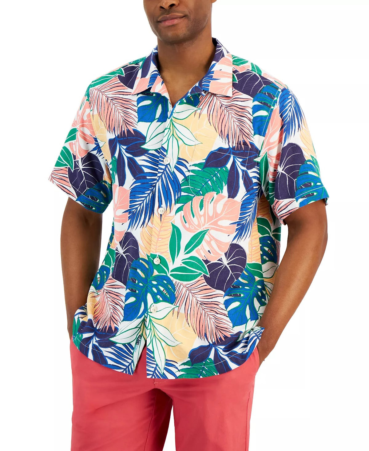 Tommy Bahama Men's Garden Grove Shirt XL Floral Hawaiian Continental