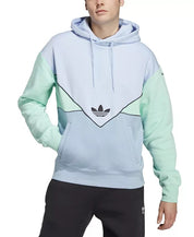 Adidas Men's Adicolor Hoodie Sweatshirt XXL Blue Dawneasy Green