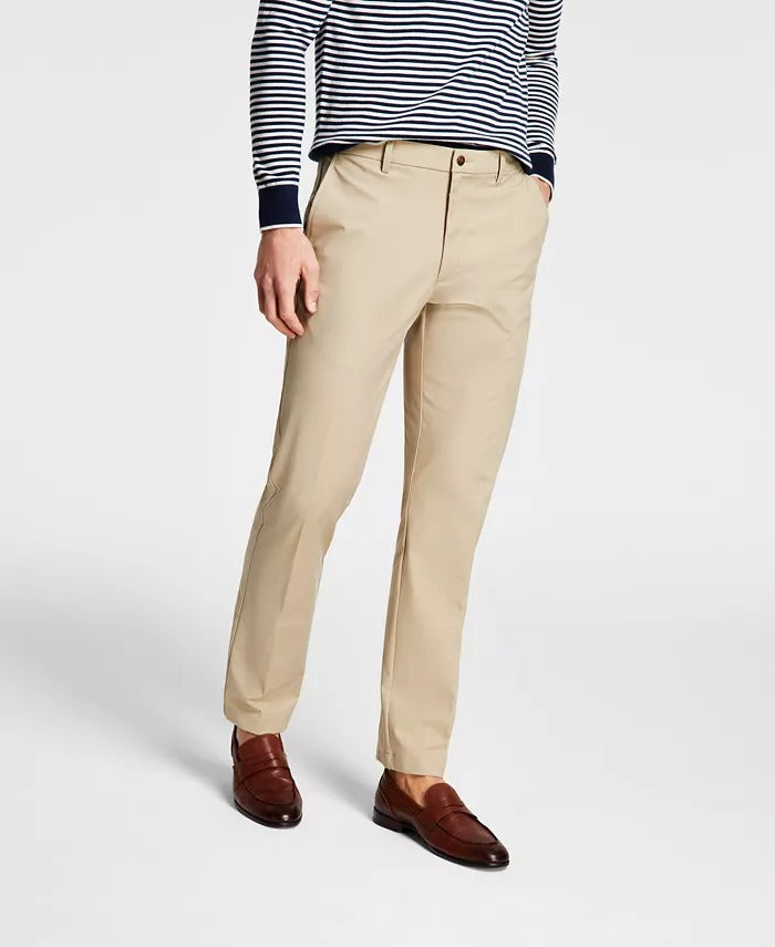 Michael Kors Mens Classic fit Casual Pants 30 / 30 Beige Solid