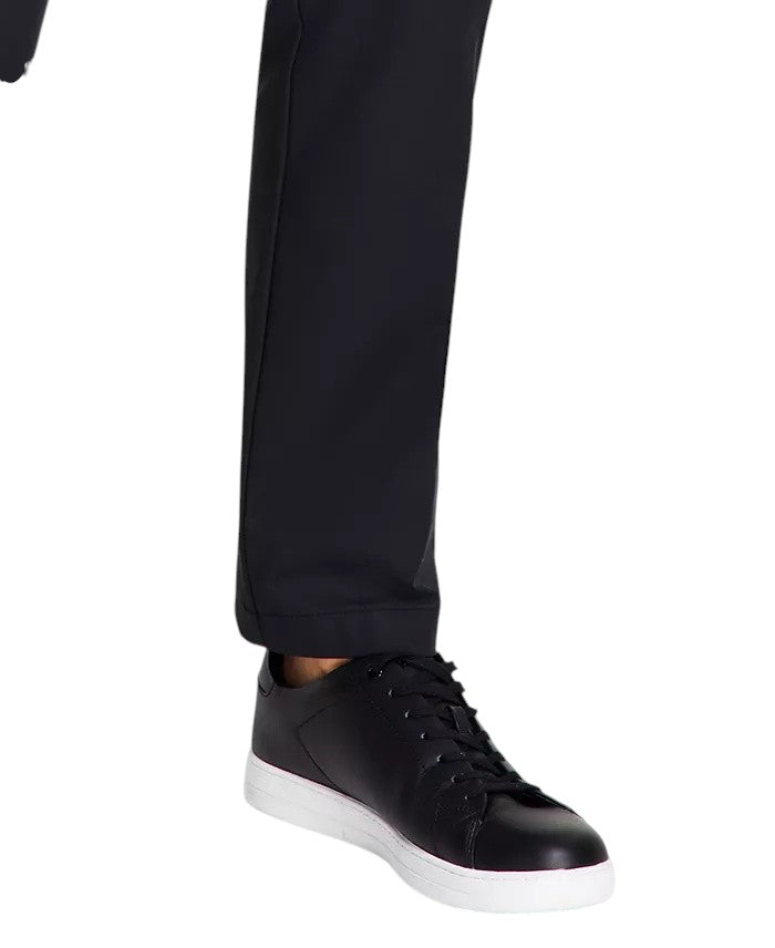 Michael Kors Mens Classic fit Cotton Dress Pants 42 / 30 Black Solid