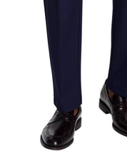 Michael Kors Mens Classic fit Cotton Dress Pants 34 / 34 Blue Solid