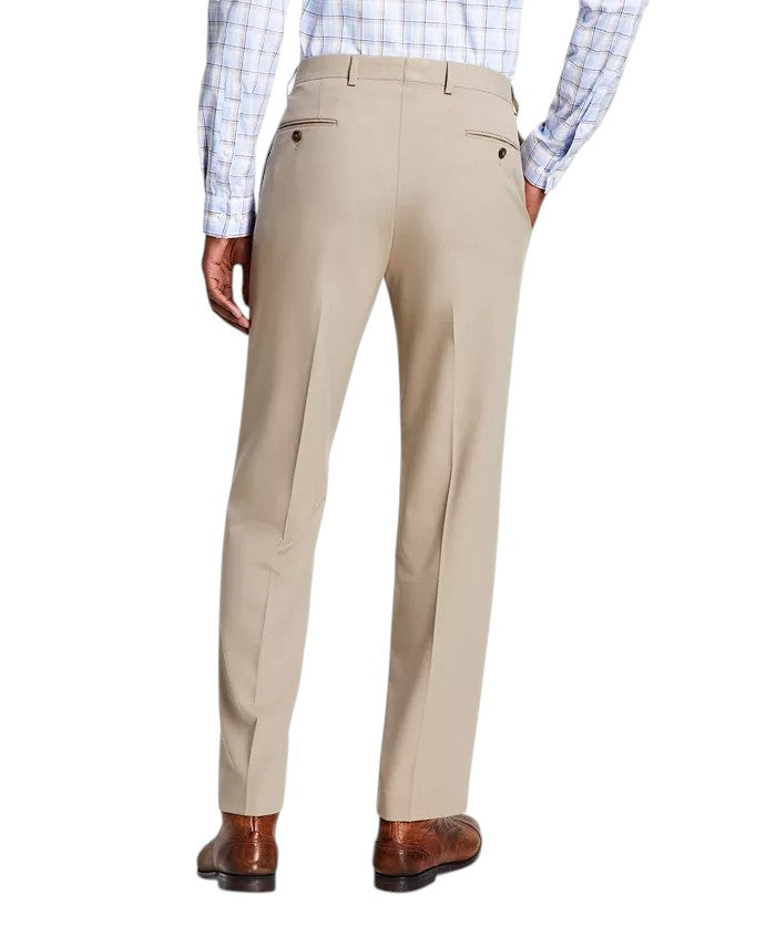 Michael Kors Mens Classic fit Dress Pants 38 / 30 Beige Solid Stretch