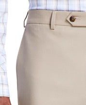 Michael Kors Mens Classic fit Dress Pants 38 / 30 Beige Solid Stretch