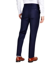 Michael Kors Mens Classic fit Wool Dress Pants 44 / 26 Navy  Blue Solid