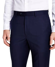 Michael Kors Mens Classic fit Wool Dress Pants 38 / 30 Navy Blue Solid