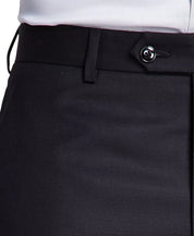 Michael Kors Mens Classic fit Wool Dress Pants 29 / 30 Black Solid