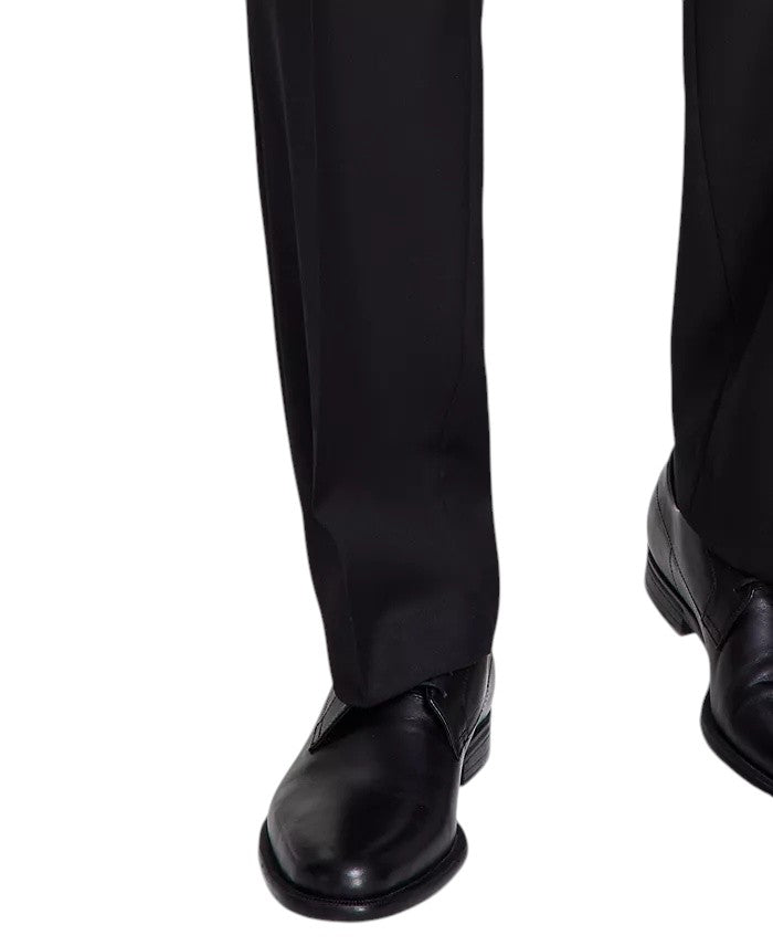 Michael Kors Mens Classic fit Wool Dress Pants 29 / 30 Black Solid
