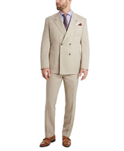 Tayion Collection Men's Classic-Fit Tan Suit Jacket 42S