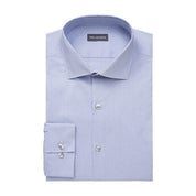 Van Heusen Mens Regular fit Dress Shirt Large 16-16.5 34-35 Blue Check