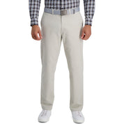 Haggar Mens Straight fit Dress Pants 36 / 29 Beige Solid