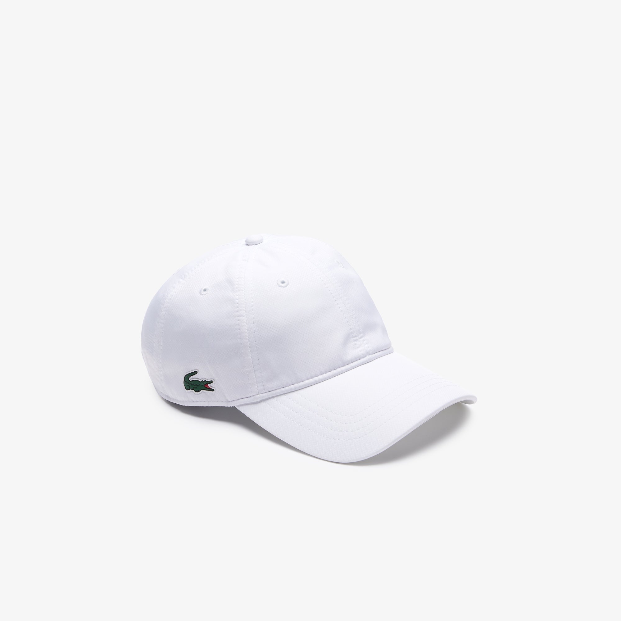 Lacoste Mens Sport Training Hat Lightweight White