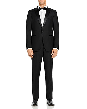 John Varvatos Star Usa Bleecker Slim Fit Tuxedo Jacket 40R Black
