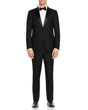 John Varvatos Star Usa Mens Slim Wool 2 Piece Tuxedo Suit 38 R Pants Size 31
