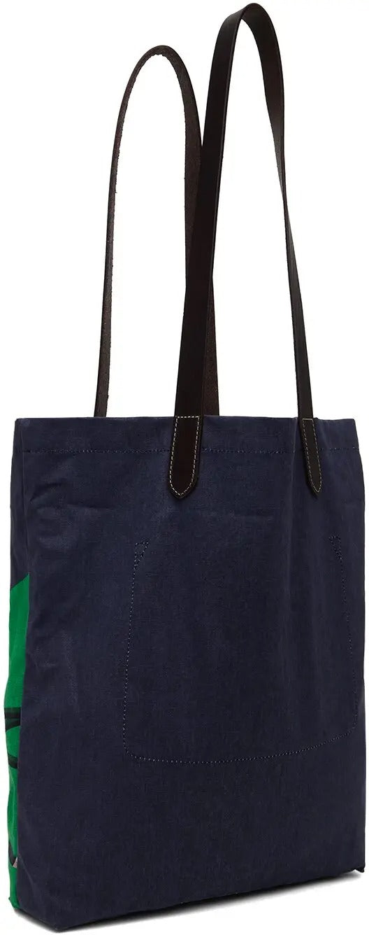 Polo Ralph Lauren Mens Blue and Green Polo Horse Tote