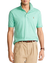 Polo Ralph Lauren Mens Classic fit Short Sleeve Polo Shirt XXL Green Solid