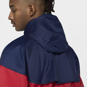 Nike Men's Zip Windrunner Jacket Red White Medium WInd breaker