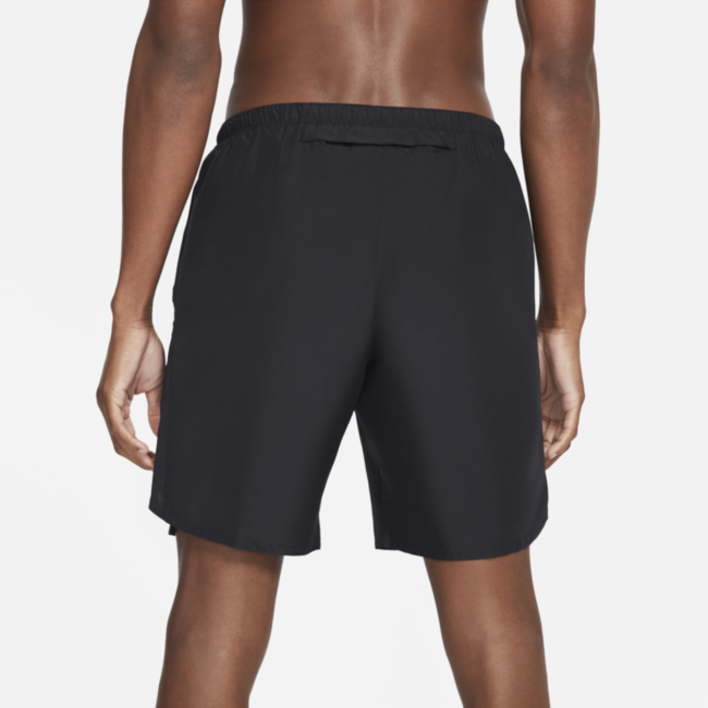 NIKE Men's Challenger Brief-Lined 9" Running Shorts Black XL