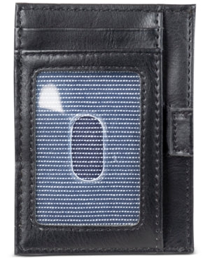 Levi's Men's Ultra Thin Card Case Wallet Black