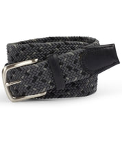 Club Room Mens Gray Braided Belt XL 42 - 44