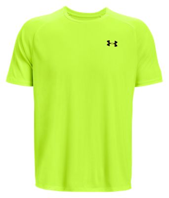 Under Armour Mens Tech 2.0 Short Sleeve Crewneck T Shirt Yellow Black Large