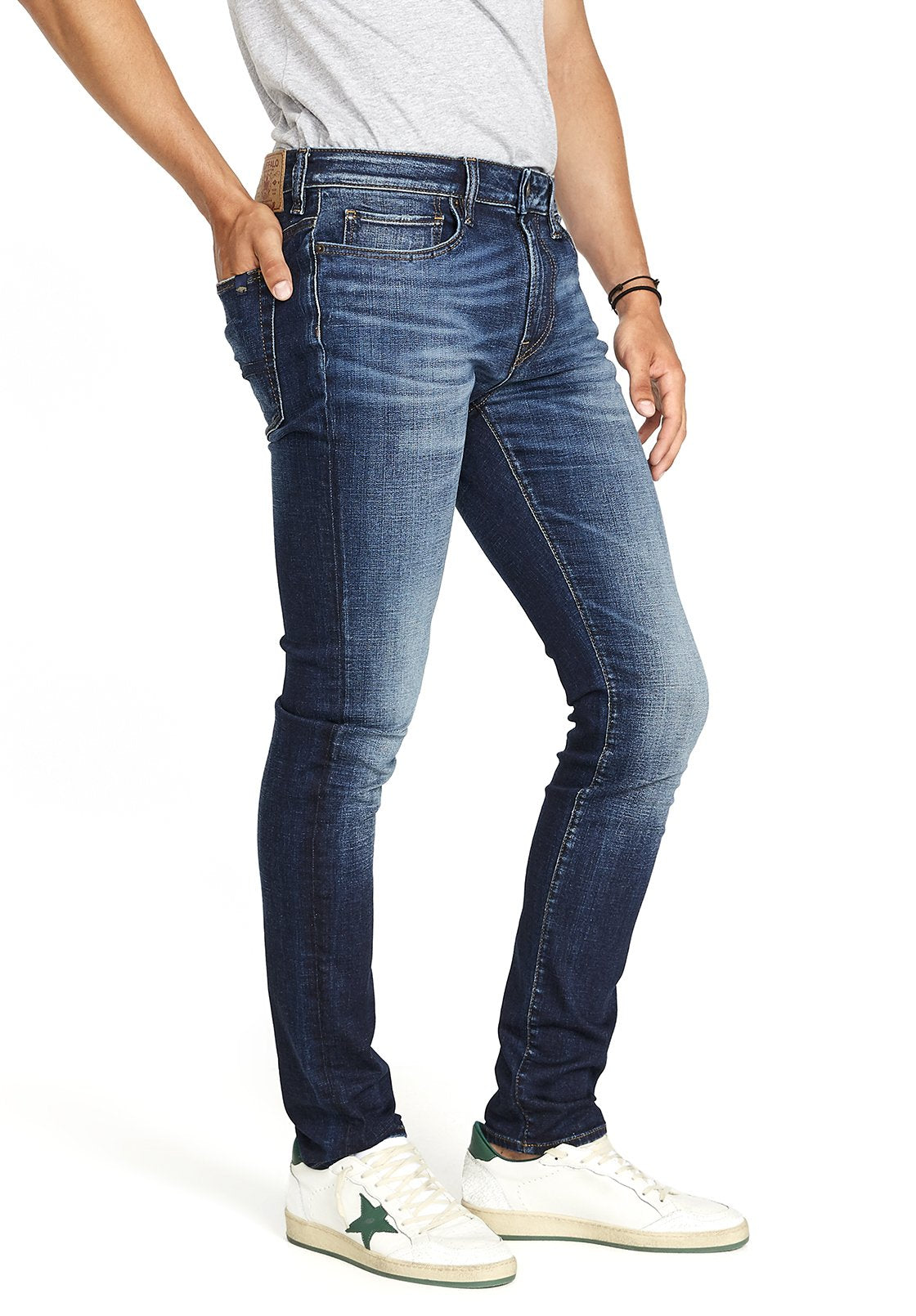 Buffalo David Bitton Men's Ski Indigo Blue Jeans 33 x 32