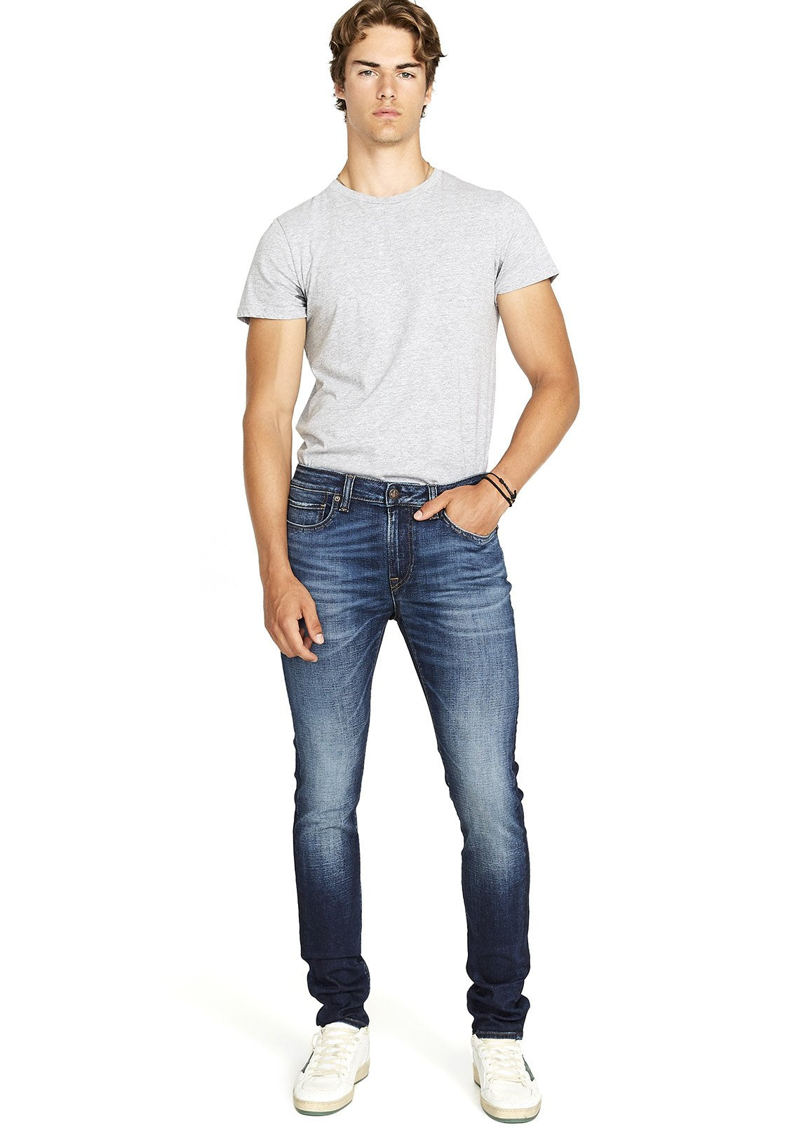 Buffalo David Bitton Men's Ski Indigo Blue Jeans 33 x 32