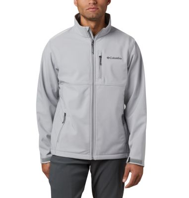 Columbia Men's Ascender Softshell Wind Jacket XXL Gray