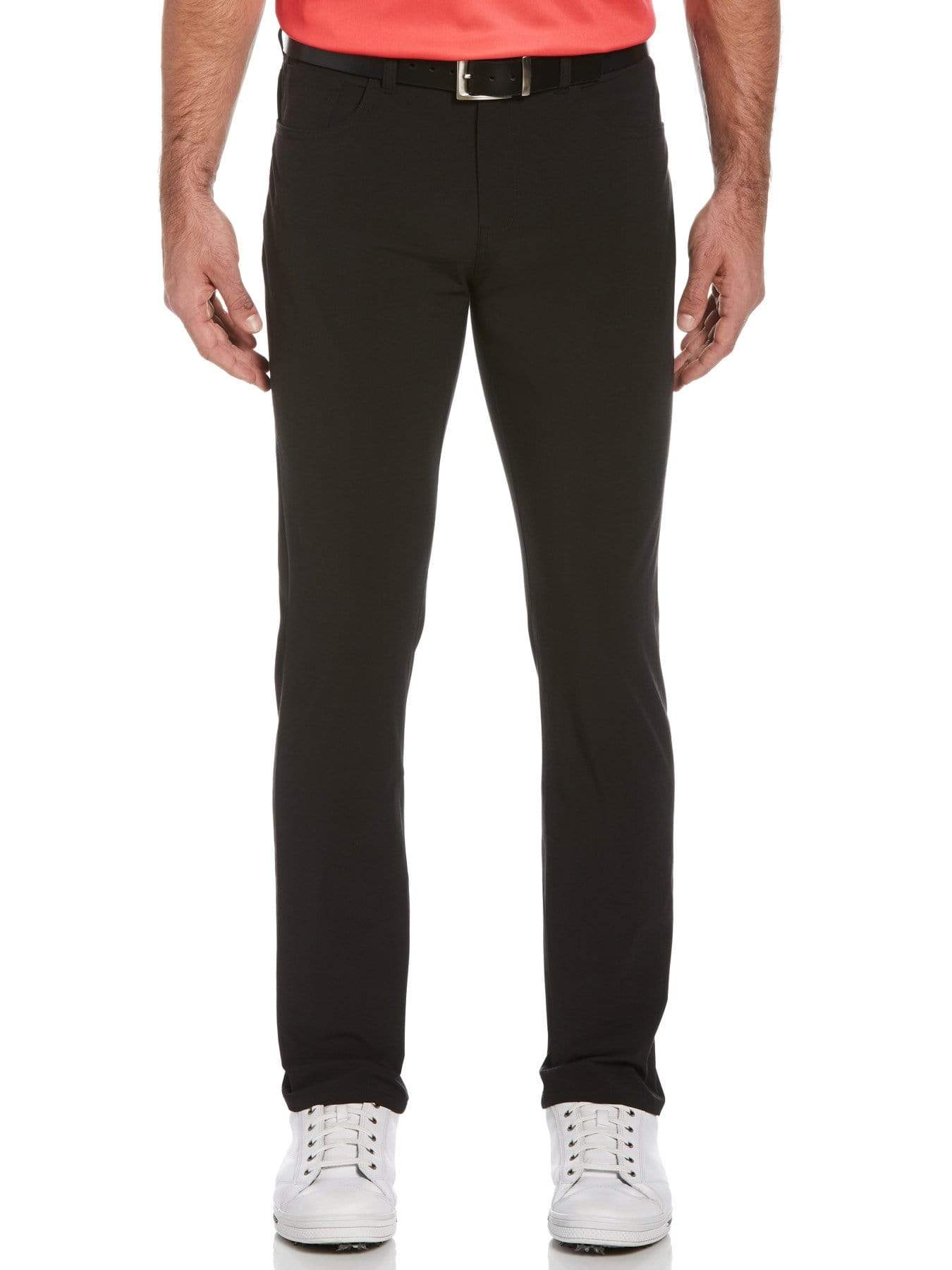 PGA TOUR Men Regular fit Golf Pants 38 / 30 Black Solid