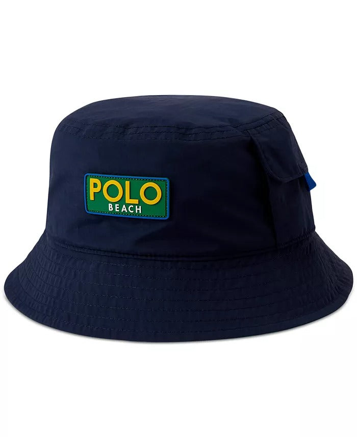 Polo Ralph Lauren Water-Resistan Polo Beach Bucket Hat Large / XL Navy Blue